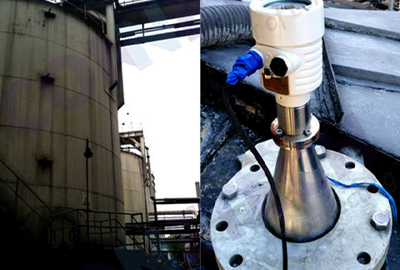 雷達液位計化工廠應(yīng)用案例